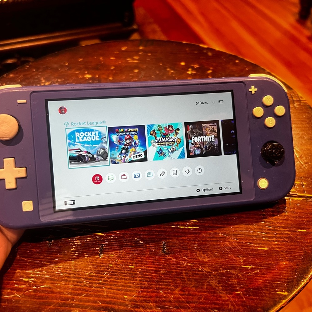 Nintendo Handheld Console - Deep Blue with case